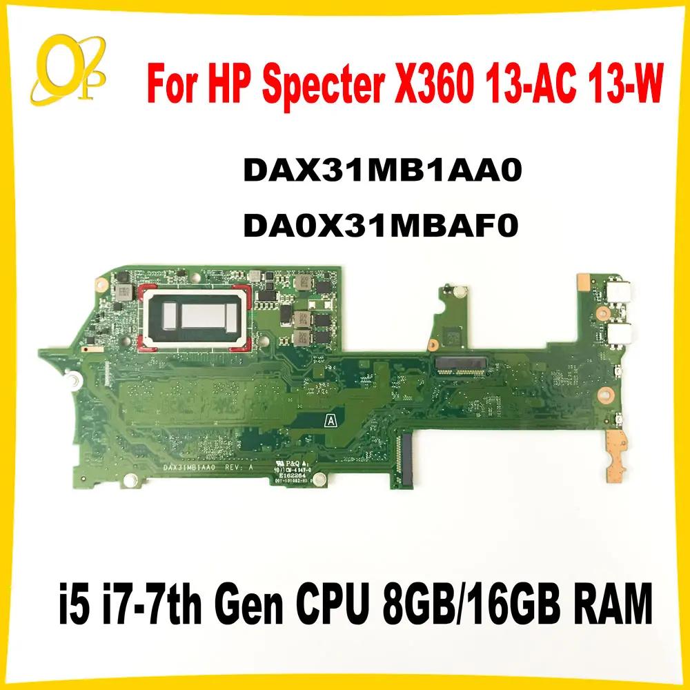 HP  X360 13-AC 13-W Ʈ , DAX31MB1AA0 DA0X31MBAF0, i5 i7-7th  CPU, 8GB, 16GB RAM, DDR4,  ׽Ʈ Ϸ